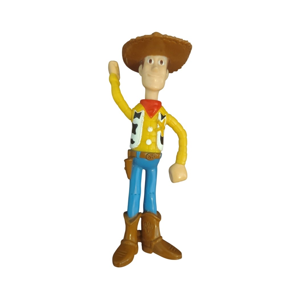 Disney Pixar Toy Story Woody Action Figure Cowboy 6 Inch Waving Poseable Toy